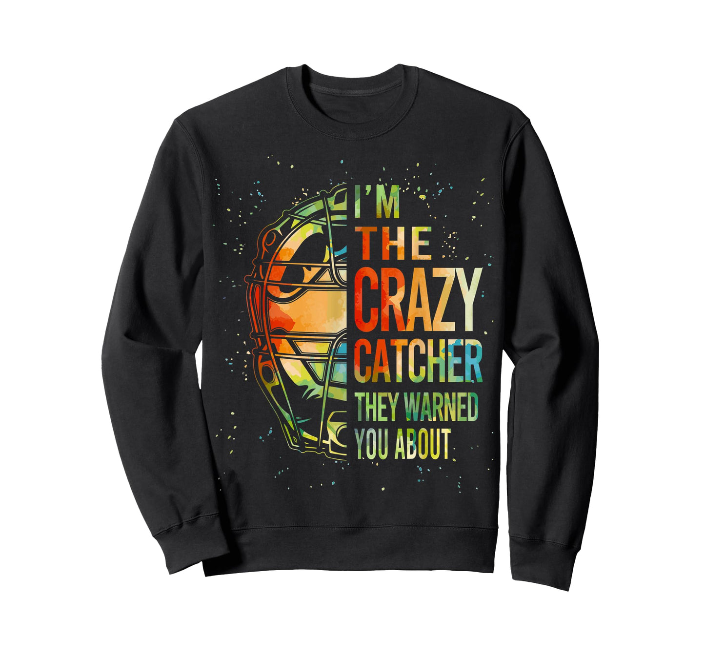 Cute Softball-Shirt Crazy Catcher Gift Funny Youth Teen Girl T-Shirt