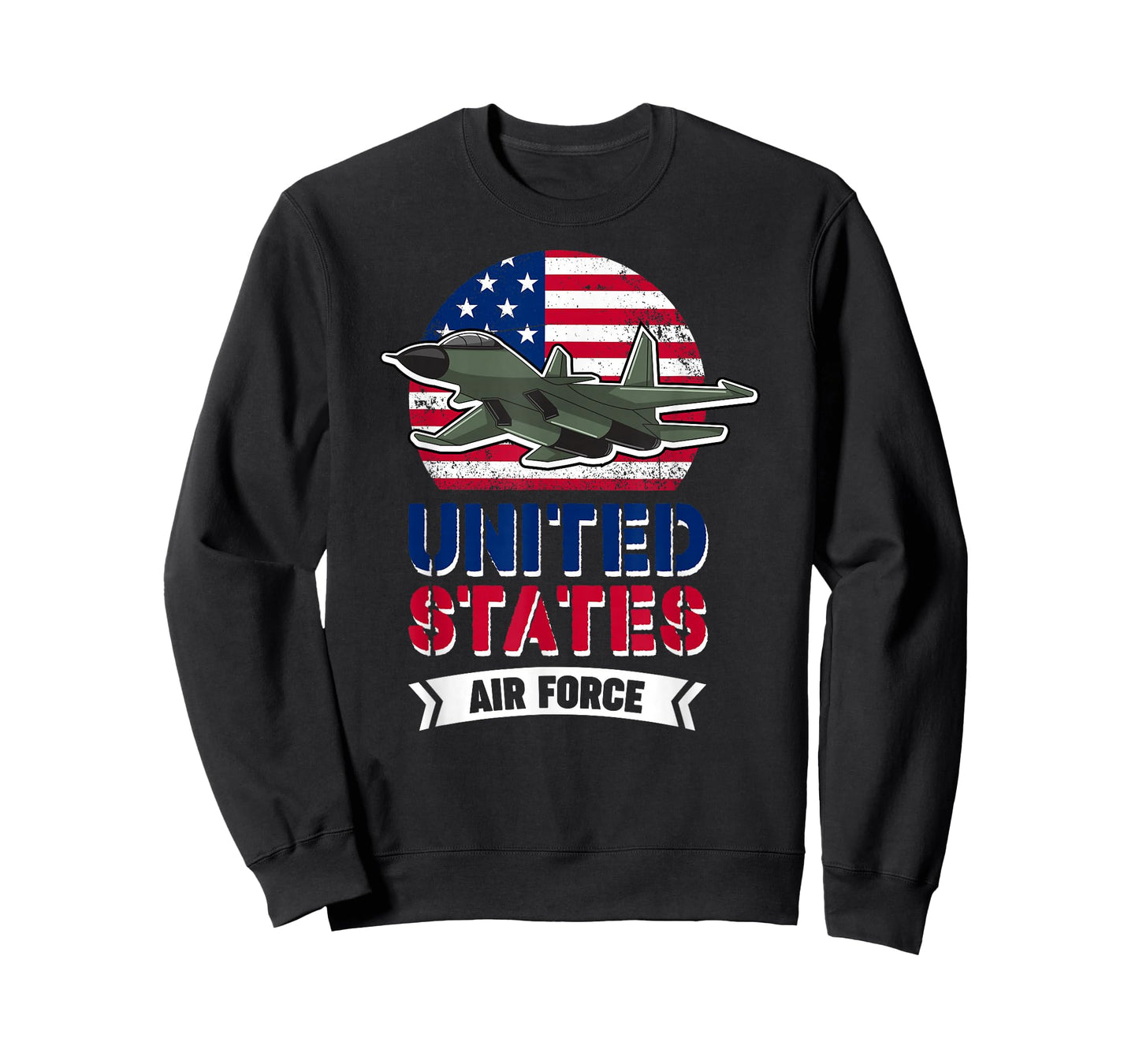 United States Air Force | US American Flag | Plane Fighter T-Shirt