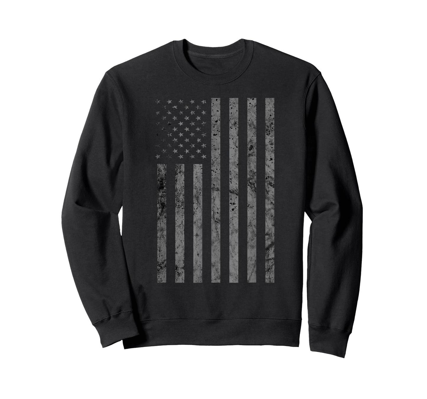 Vintage Black American Flag T-Shirt