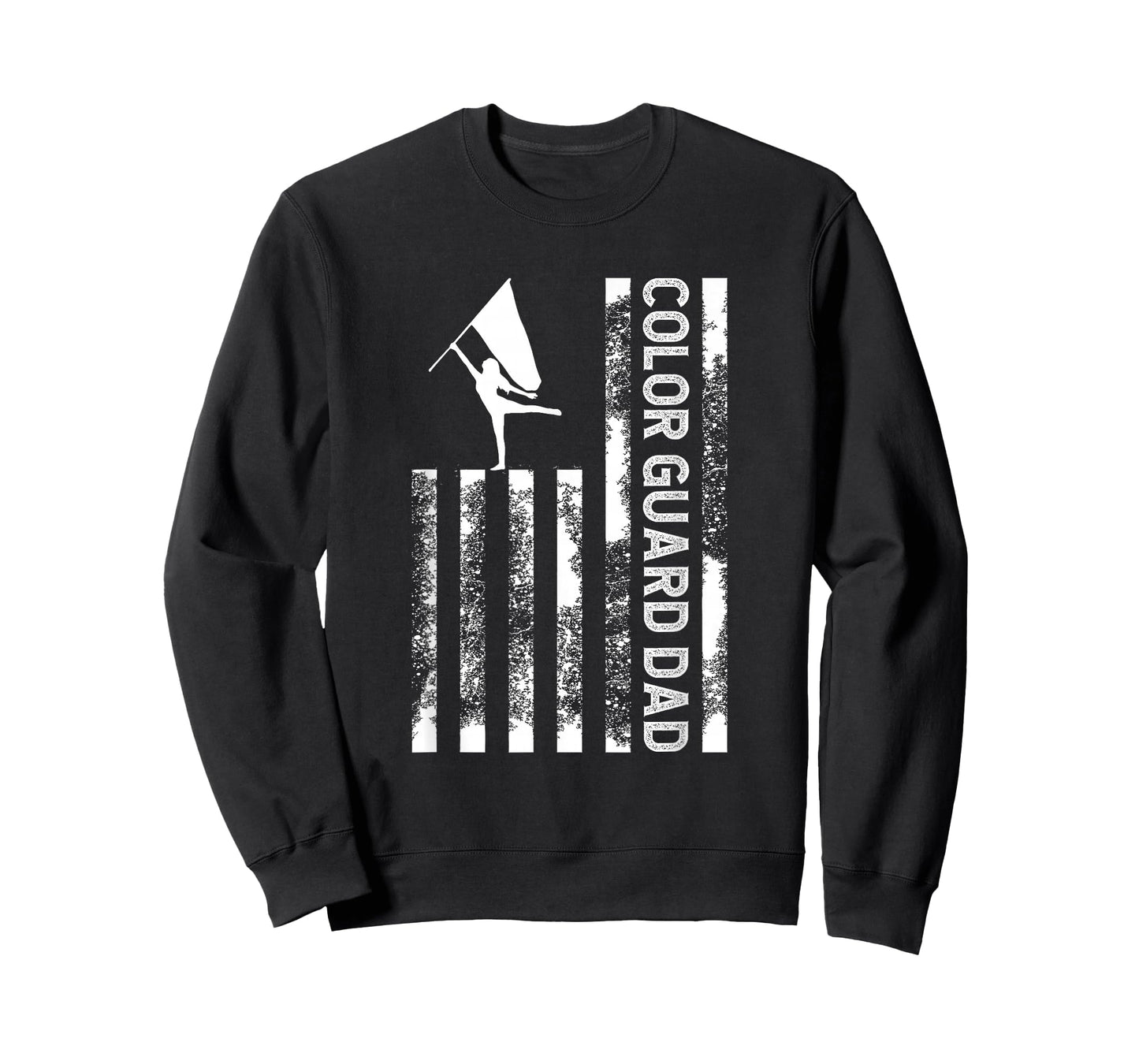 Color Guard Dad US Flag Father Of A Color Guard Member Dad T-Shirt