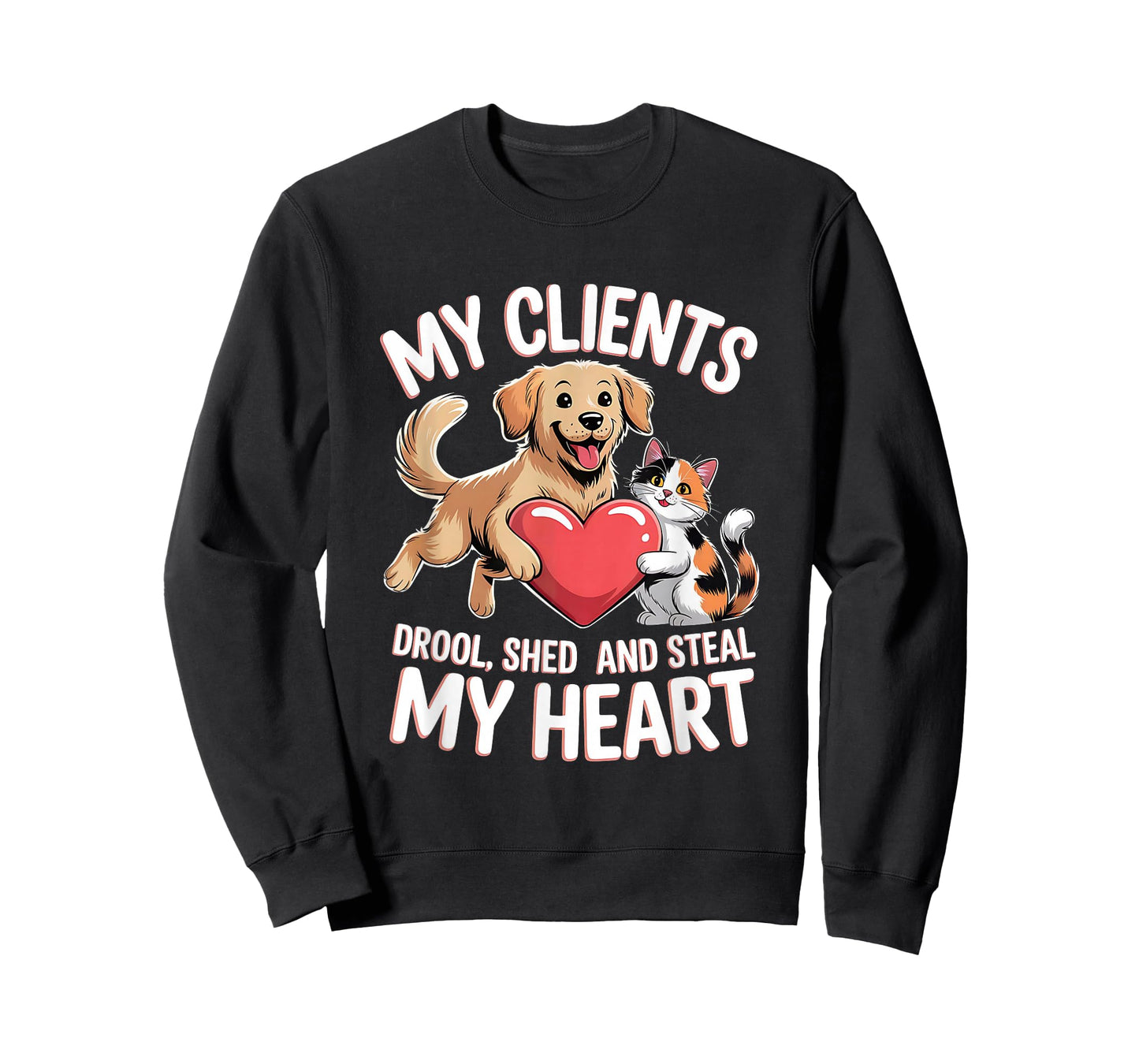 Pet Sitter Dog Sitting Clients Cat Enthusiast T-Shirt