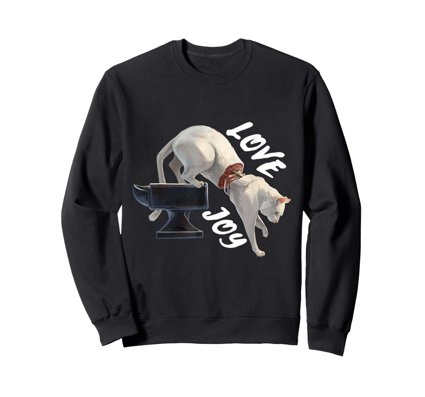 Funny Cute Cat Rock Band Lovejoy Design for Music Fans T-Shirt