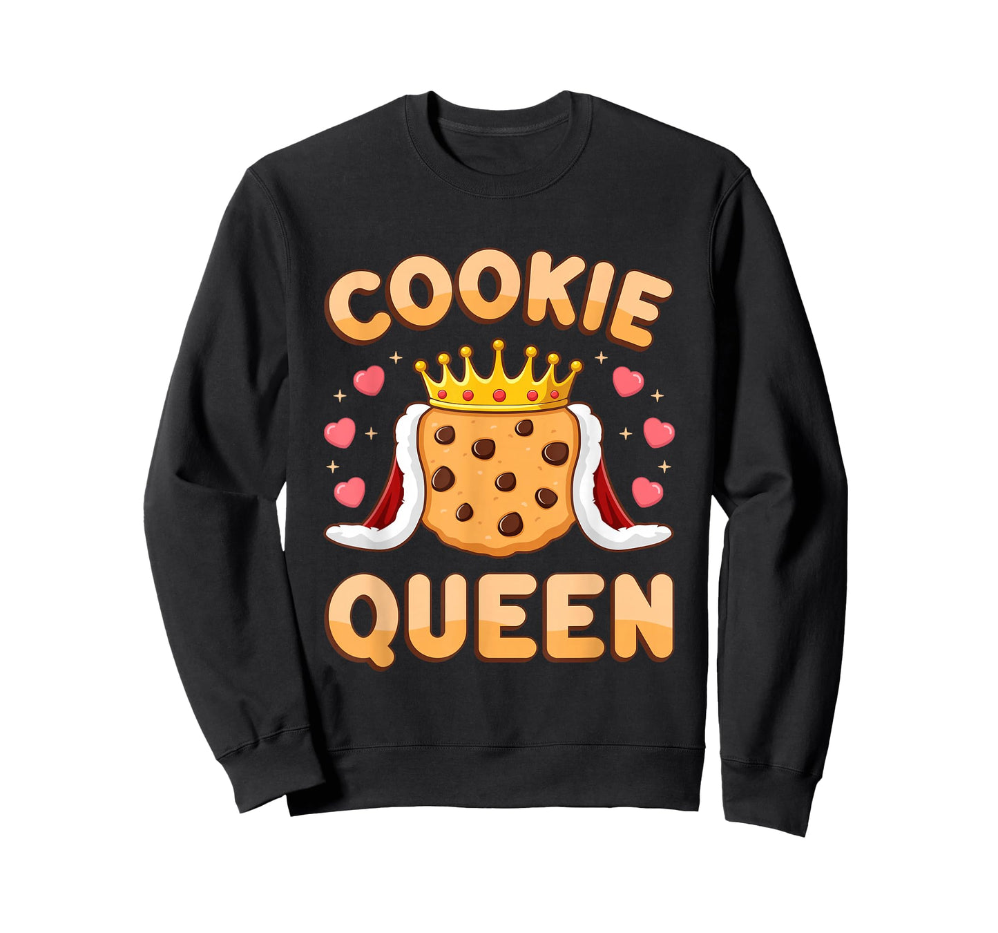 Cookie Queen Funny Cookie Mom Cookie Dealer Women Girls T-Shirt