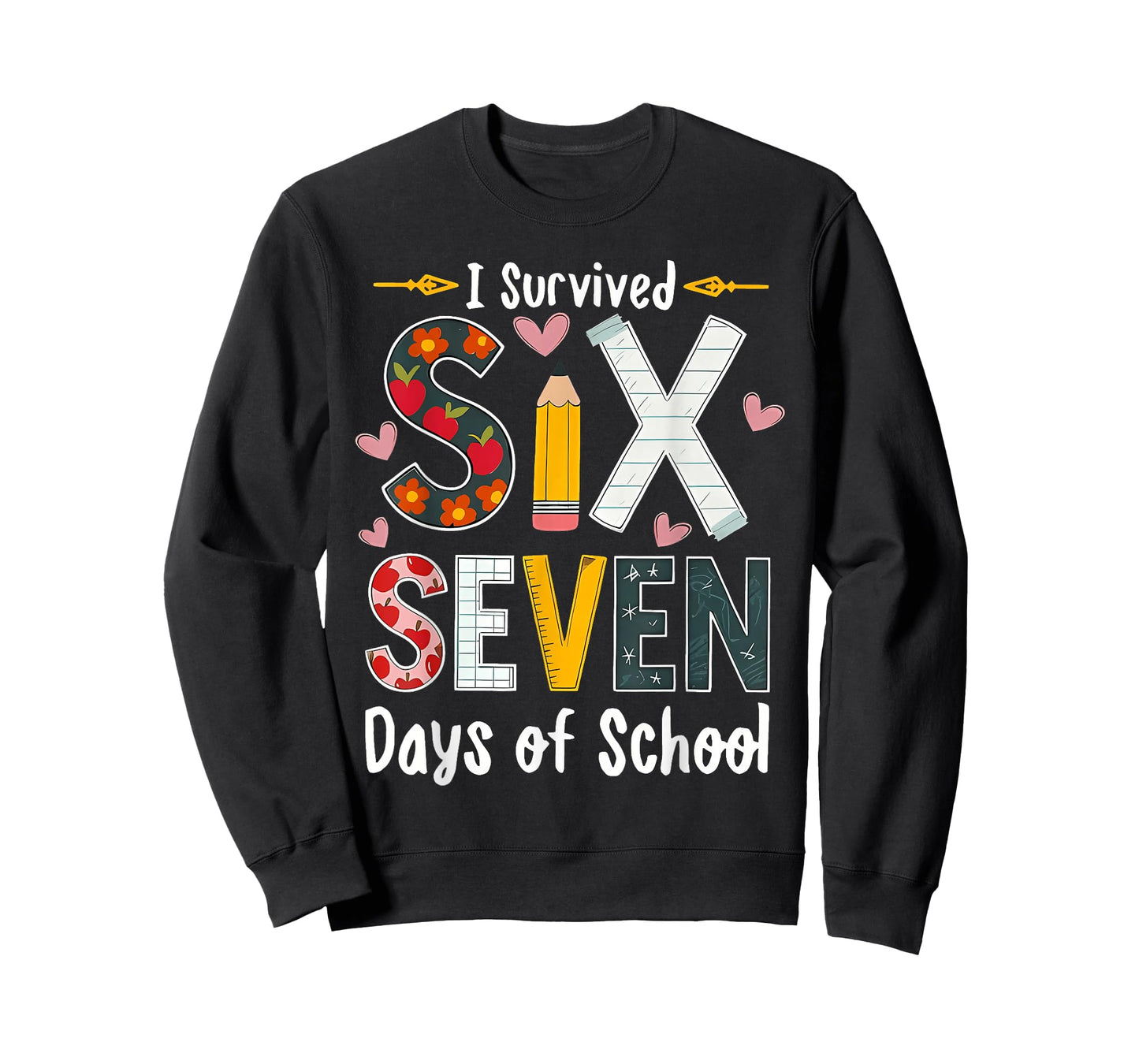 I Survived 67 Days of School Funny 67 Teachers Students Meme T-Shirt
