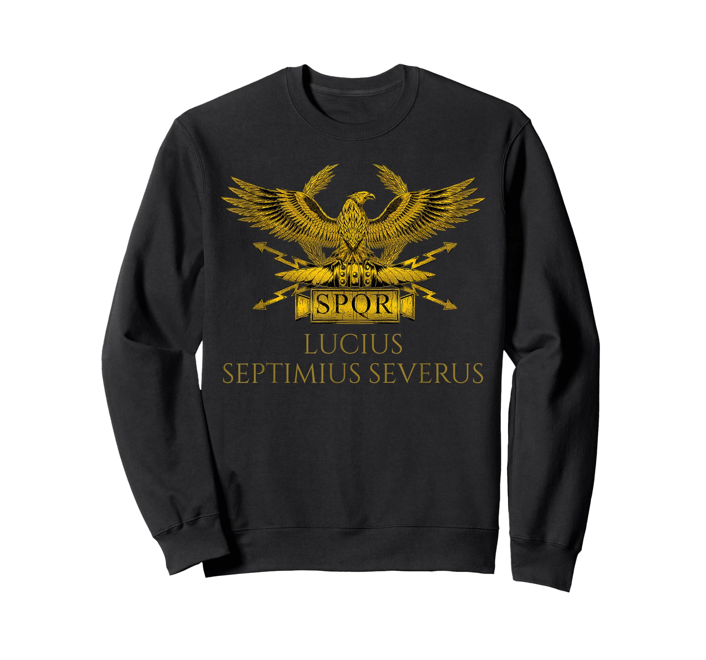 Ancient Rome - Roman Emperor Septimius Severus - SPQR Eagle T-Shirt