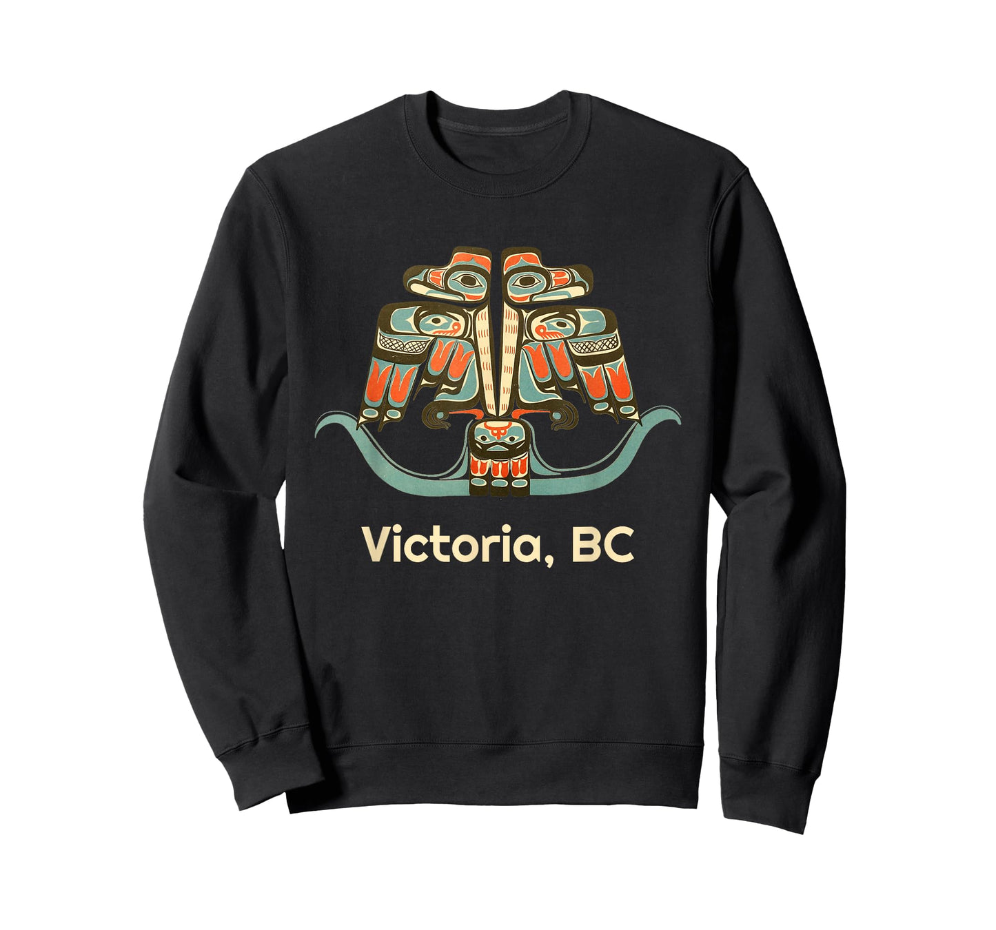 Victoria British Columbia Canada Thunderbird BC Haida Art T-Shirt
