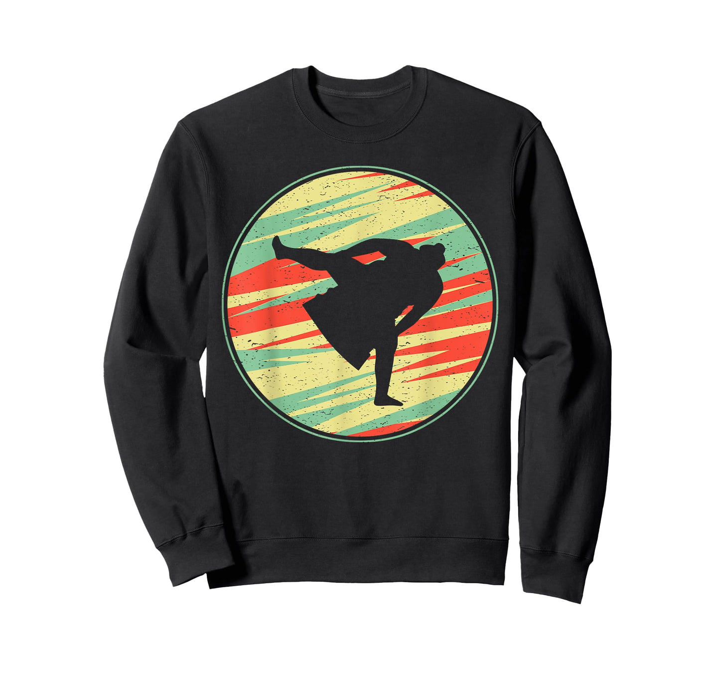 Sumo Shirt Retro Vintage 70s Silhouette Gift T-Shirt