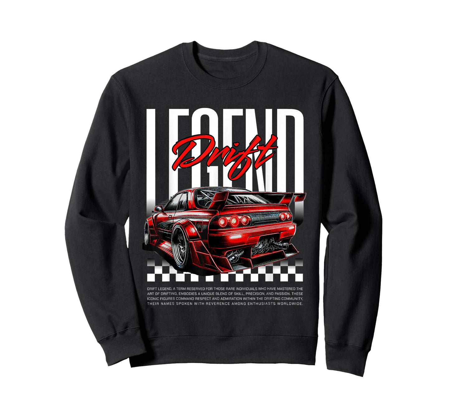 Cool Retro Vintage Japanese JDM Tokyo Japan Drift Race Car T-Shirt