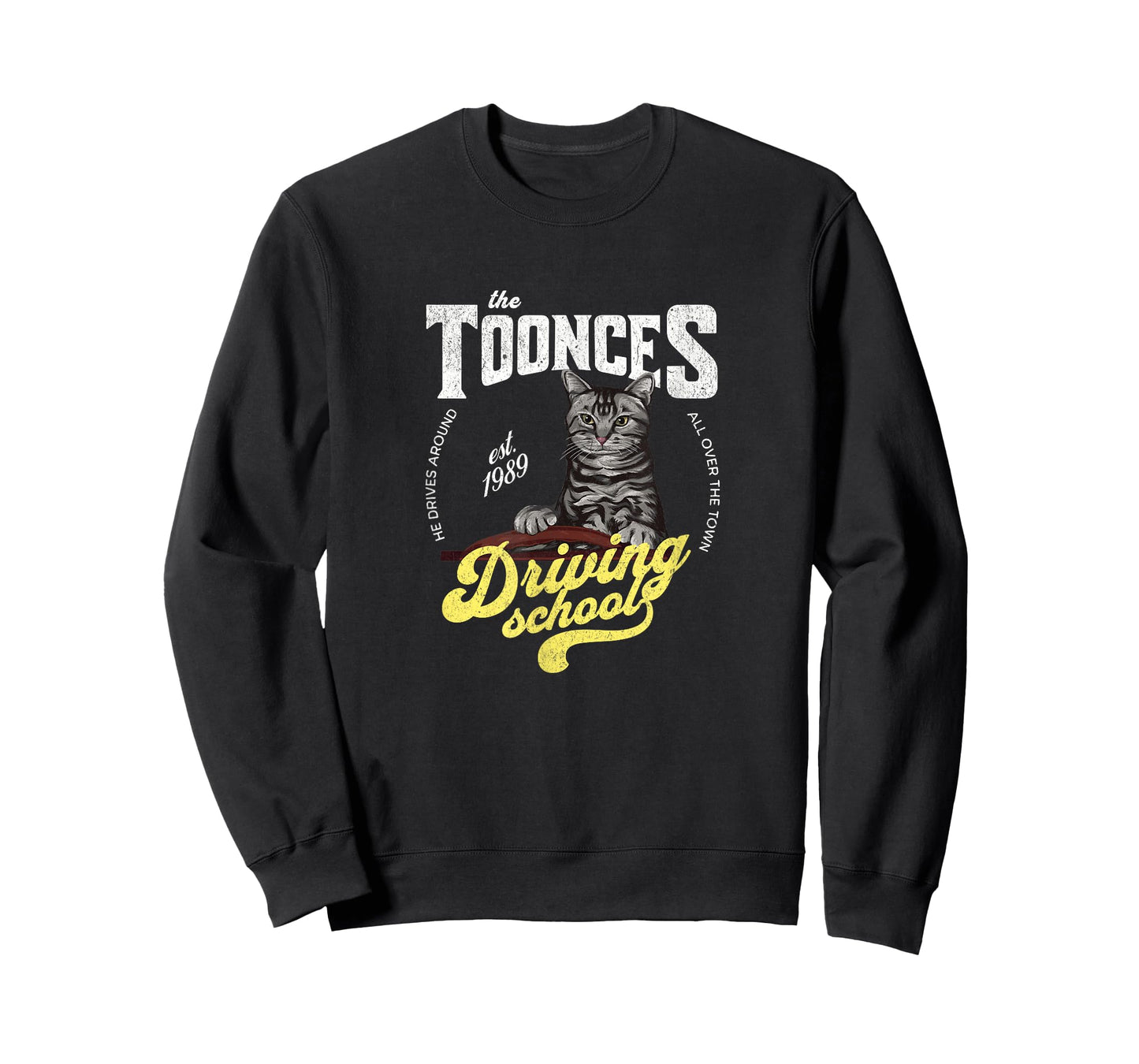 The Toonces Driving School - Est. 1989 T-Shirt