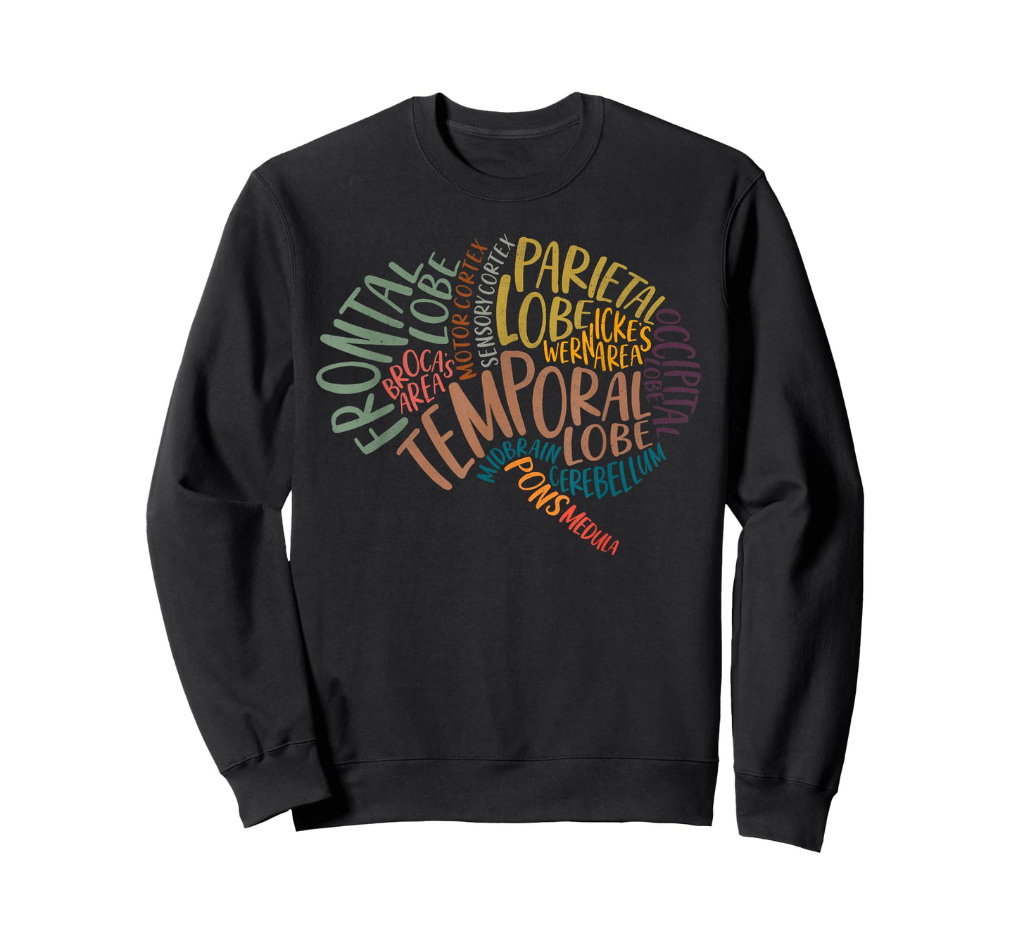 Anatomy Of The Brain Nurse Brain Anatomy T-Shirt