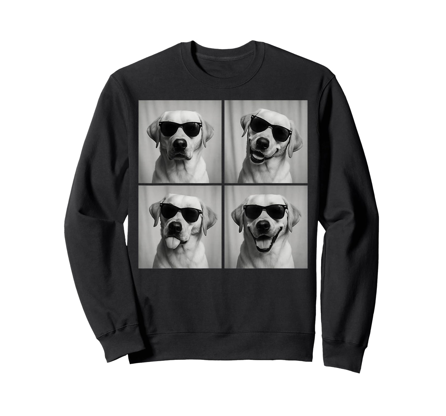 Funny Labrador Dog Lover Cute Yellow Lab Photo Booth T-Shirt