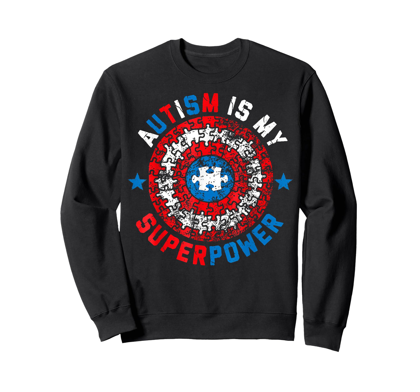 Autism is My Superpower Autism Awareness Autistic for Boys T-Shirt