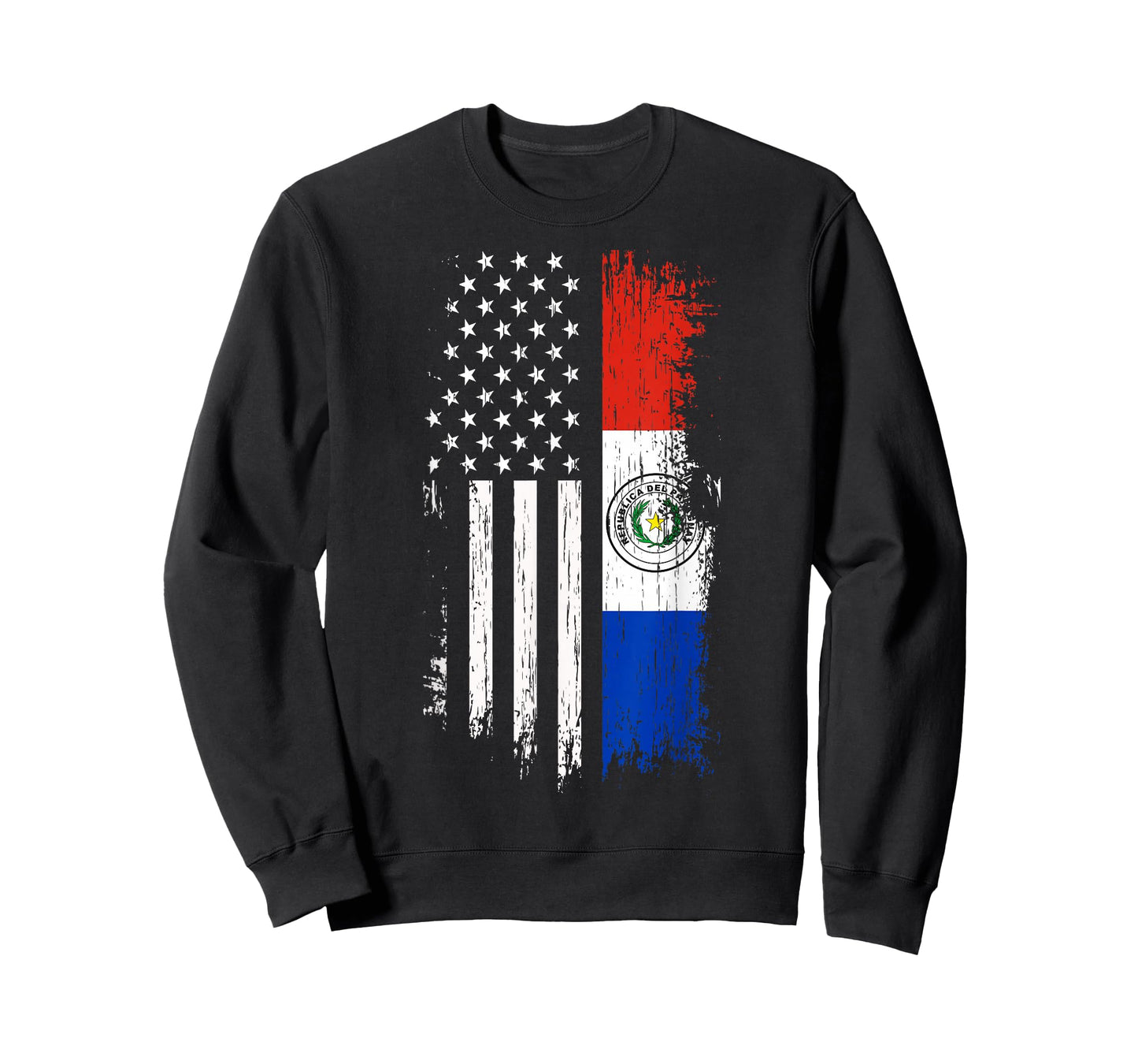Paraguayan American Flag T-Shirt - Pride Paraguay USA Shirt T-Shirt