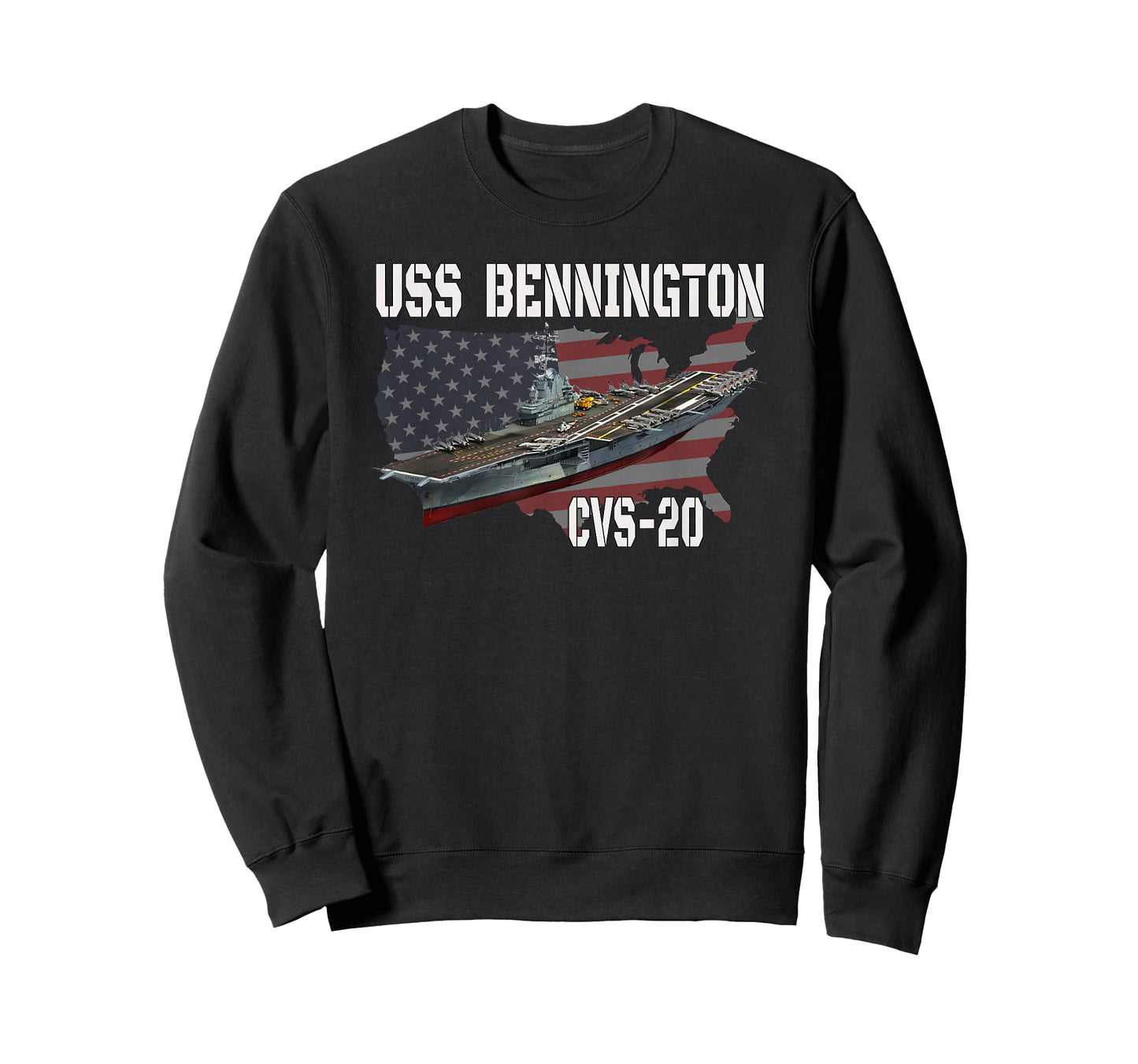 USS Bennington CVS-20 Aircraft Carrier Veterans Day Father's T-Shirt