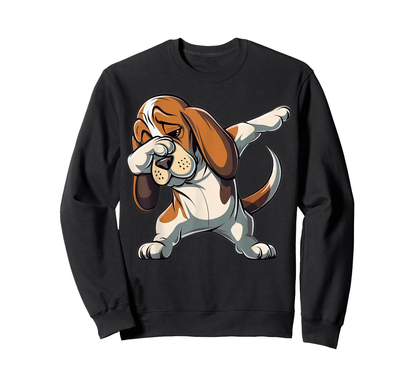 Dabbing Basset Hound Dab Dance Dog Lover Gifts for Men Women T-Shirt