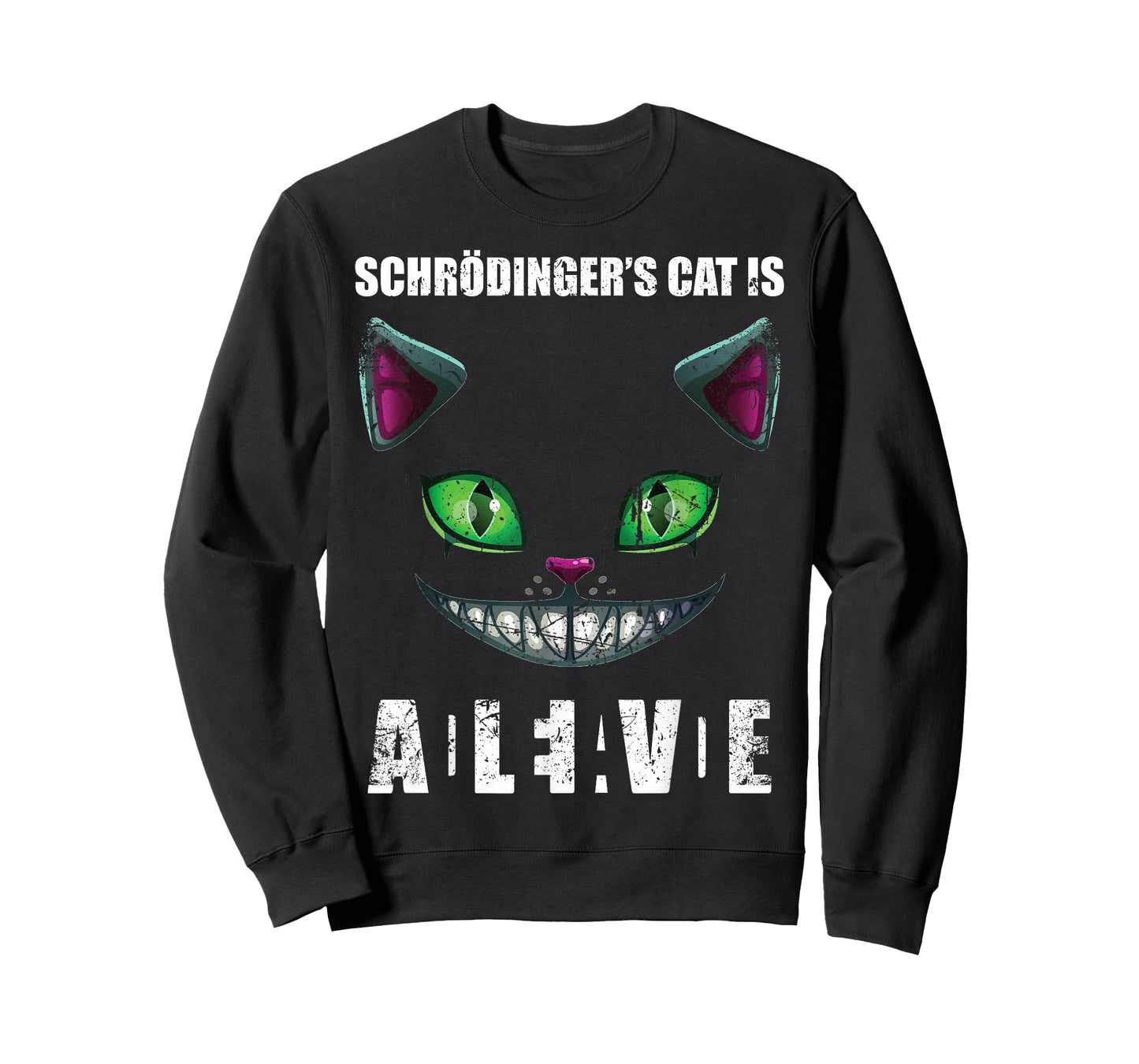 Schrödingers Cat Dead & Alive Quantum Physics T-Shirt