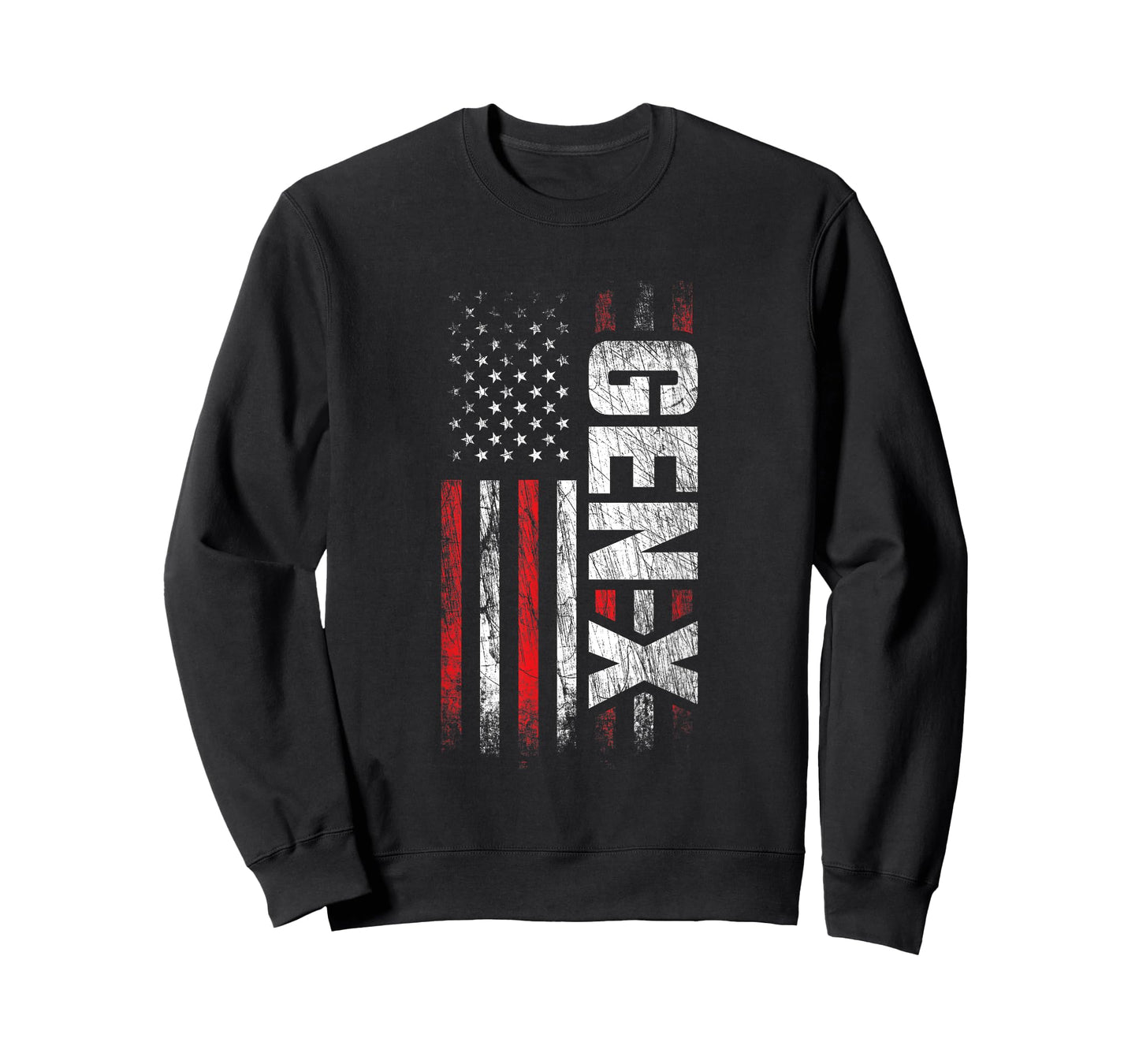 Generation X - Gen Xer - Gen X American Flag - Gen X Women Men T-Shirt