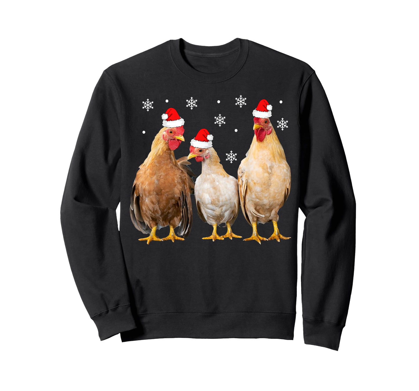 Christmas Chicken Shirt Kids Matching Family Chicken Pajamas T-Shirt