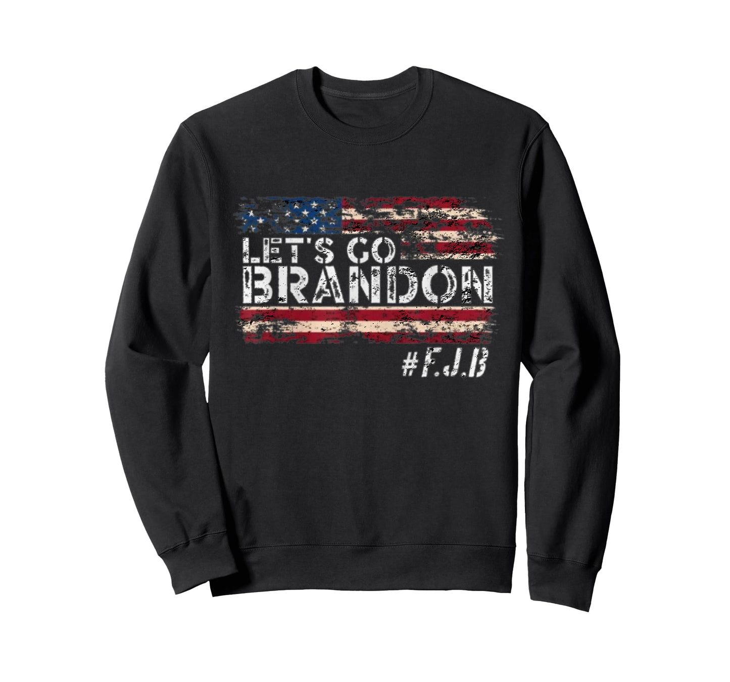 Let's go Brandon Sarcastic Trump with US flag SUPER vintage T-Shirt