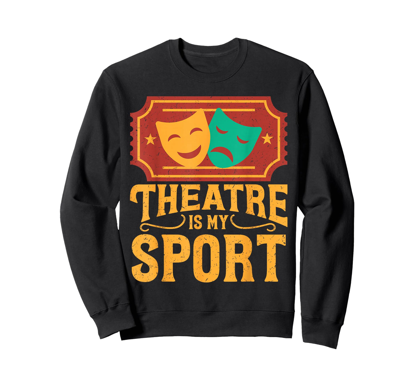 Cute Theatre Art for Men Women Kids Broadway Musical Theater T-Shirt