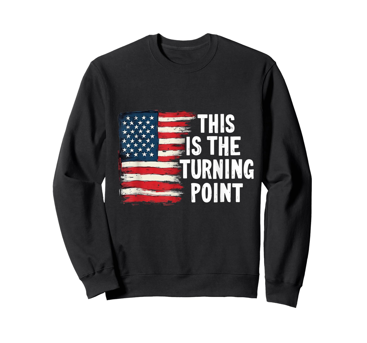 This is The Turning Point Tee USA Flag for Men Women Girls T-Shirt