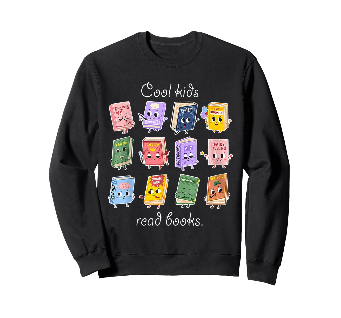 Cool Kids Read Books School Librarian Reading Teacher T-Shirt