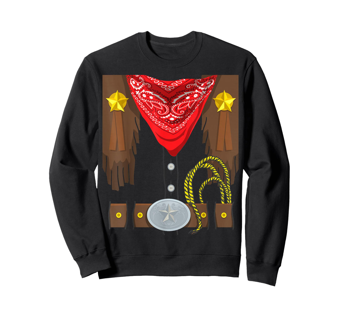 Cowboy Halloween Costume Rodeo Sheriff T-Shirt