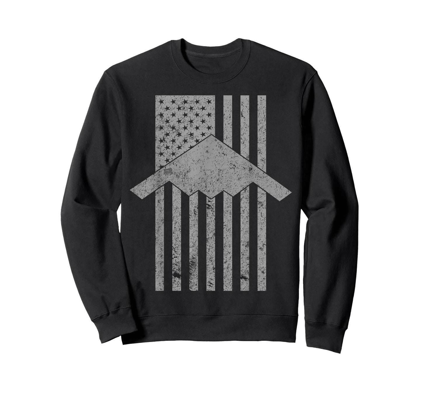 B-2 Spirit Stealth Bomber Patriotic Vintage Flag T-Shirt T-Shirt