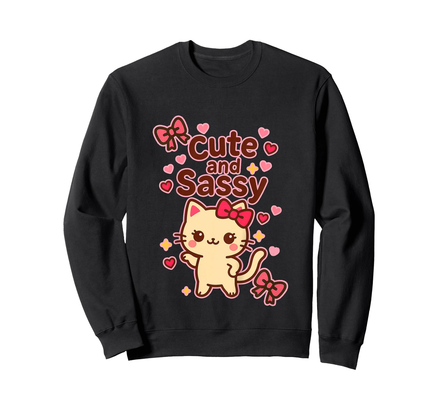Kids Girls Cute Sassy Cute School Adorable Size 10-12 7-8 T-Shirt T-Shirt