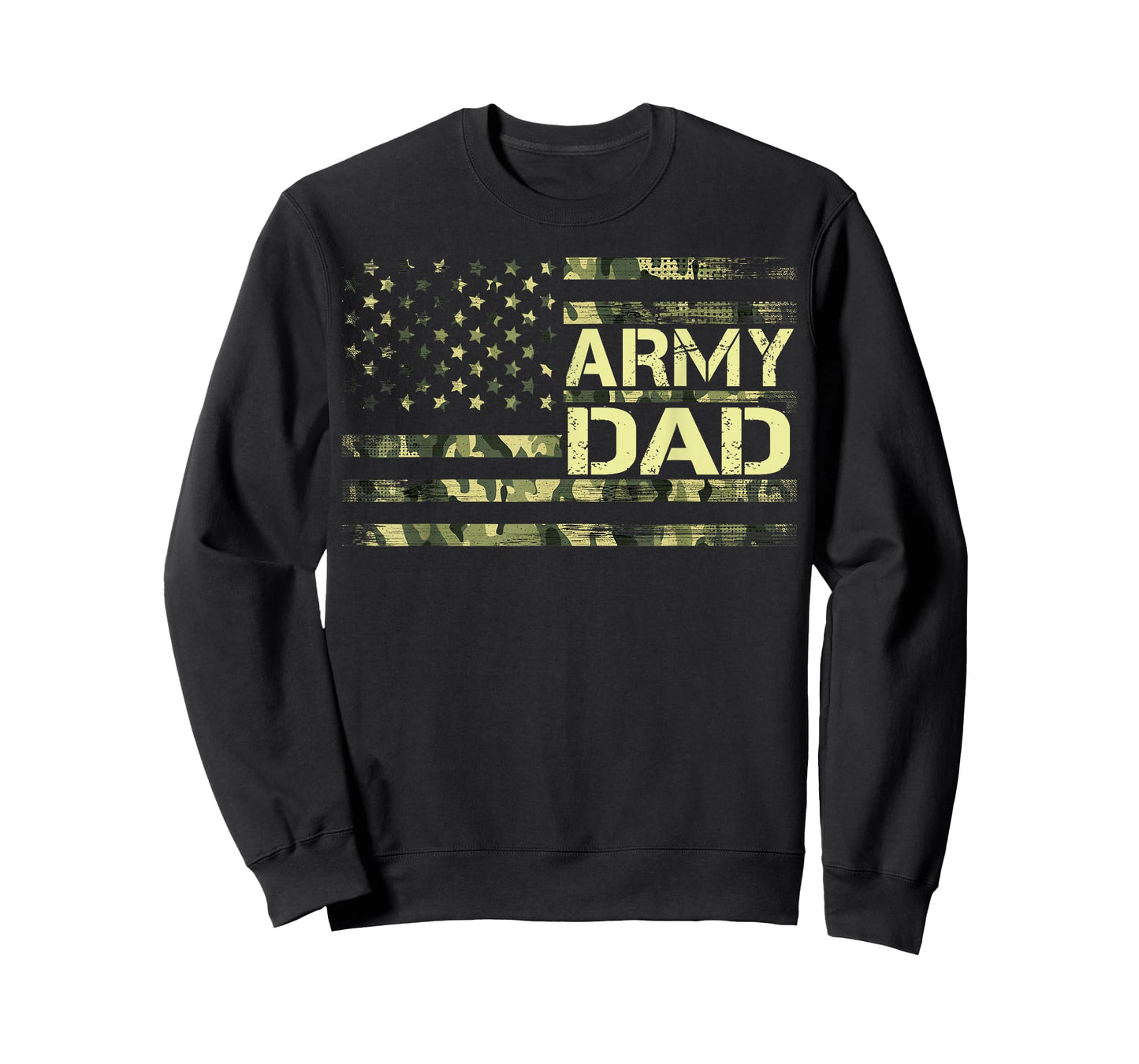 Army Dad Tee USA Flag Father's Day 2022 T-Shirt for Men