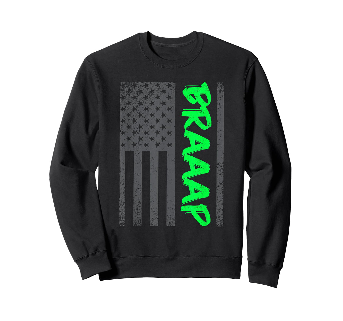 Brap Braap-Braaap Vintage USA Flag Dirt Bike Jet Ski ATV T-Shirt