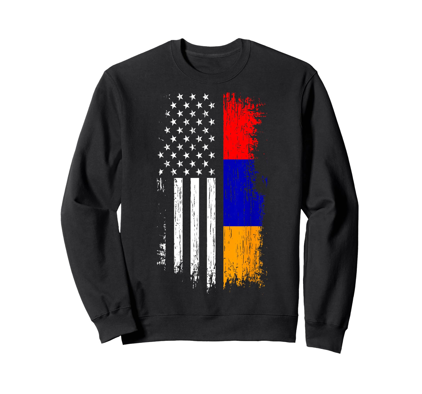 Armenian American Flag T Shirt - Pride Armenia USA Tees T-Shirt