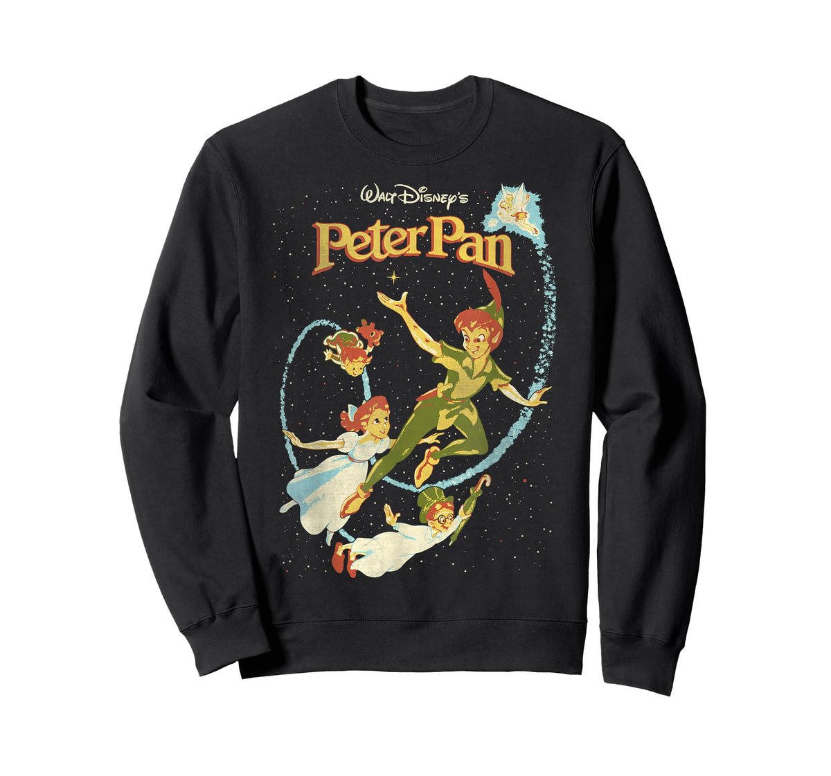 Disney Peter Pan Darling Flight Vintage Graphic T-Shirt T-Shirt