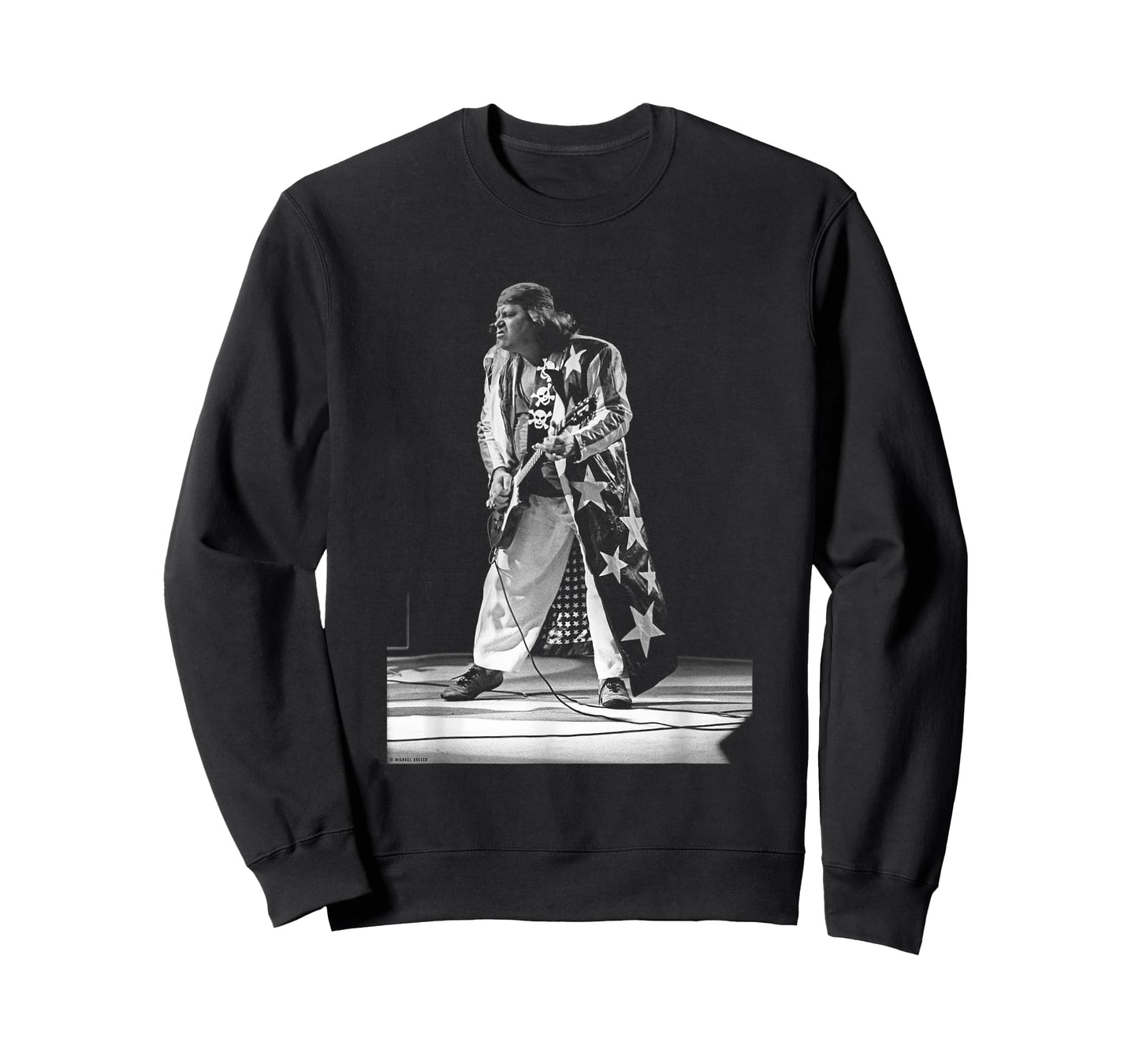 Comedian Sam Kinison Live with Guitar by Michael Grecco T-Shirt