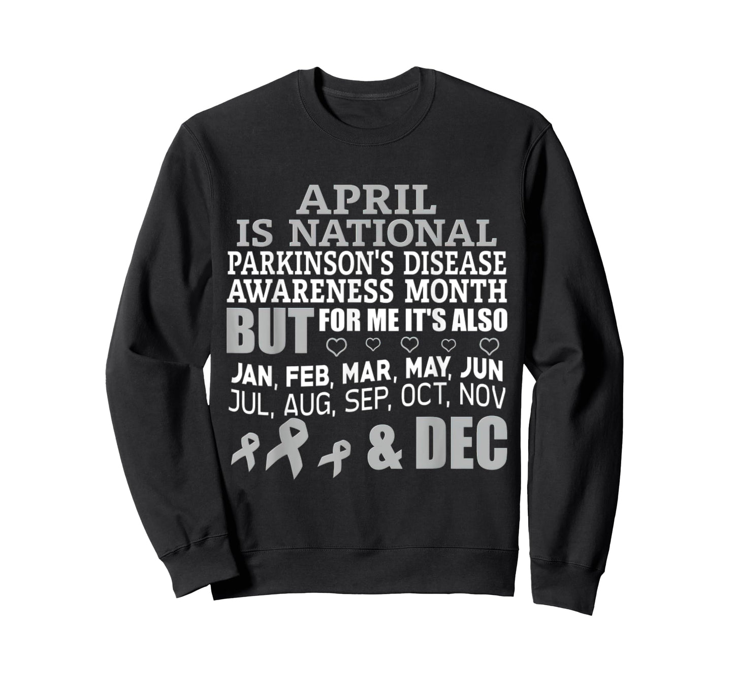 April Is National Parkinsons Disease Awareness Month T-Shirt