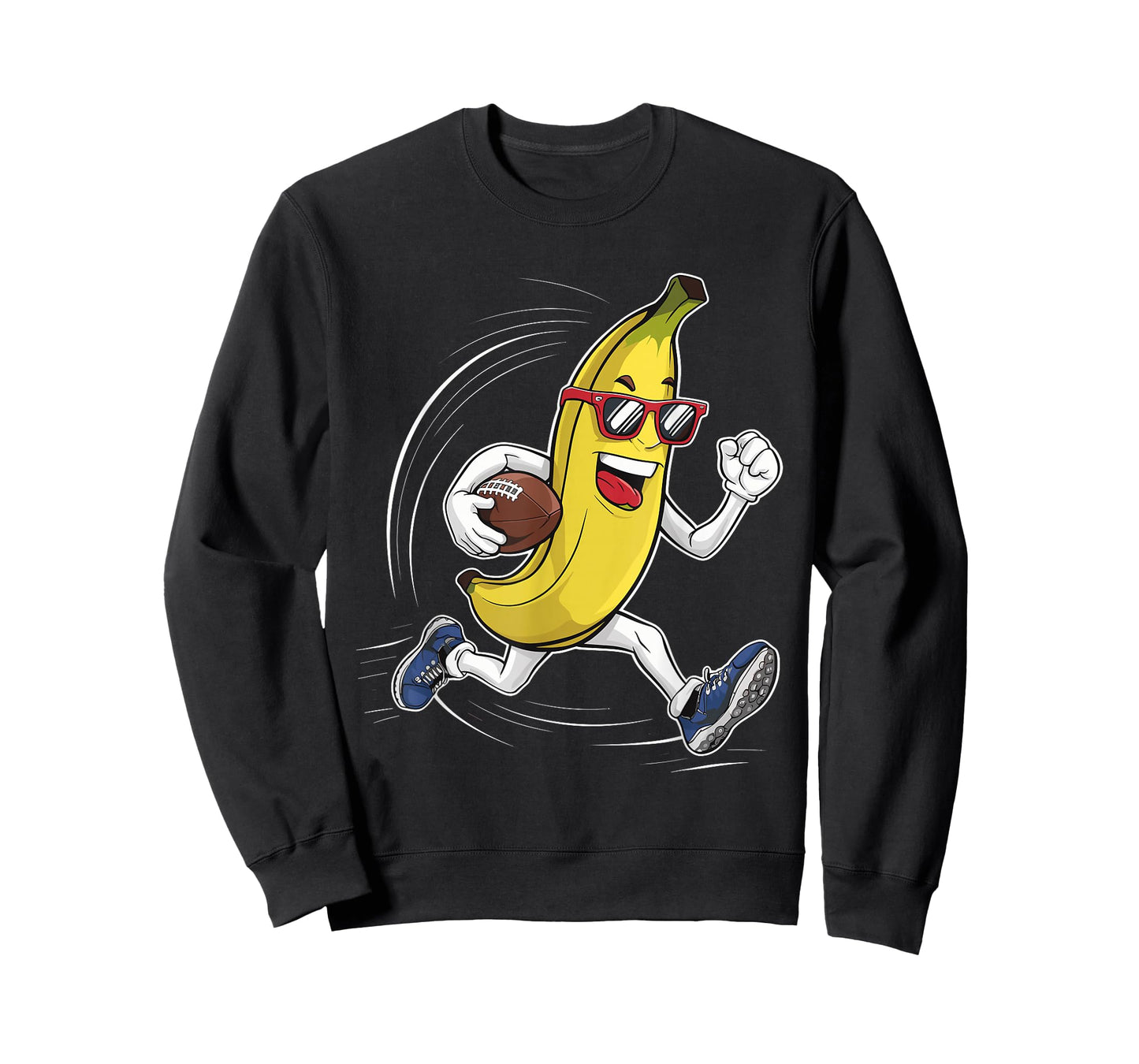 Fruit Sport Bananas Player Cute Banana American Football T-Shirt