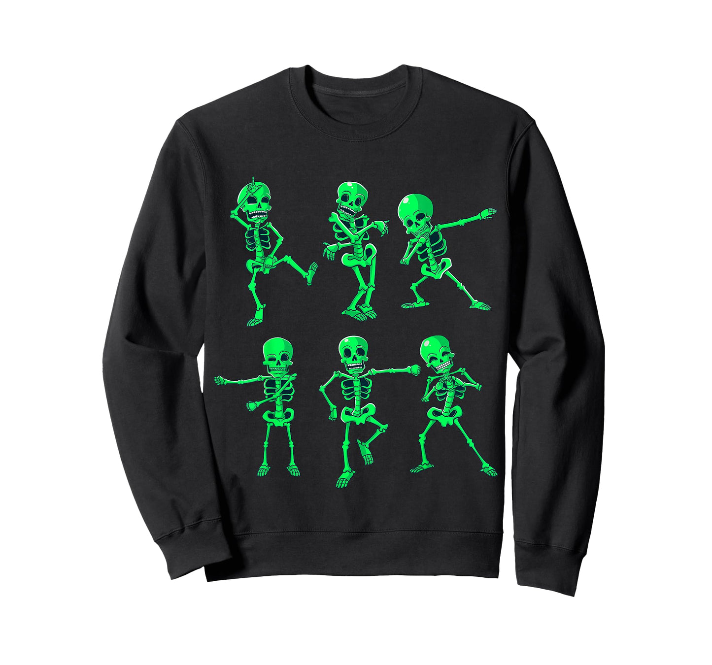 Halloween Boys Girls Kids Dancing Skeletons Dance Challenge T-Shirt
