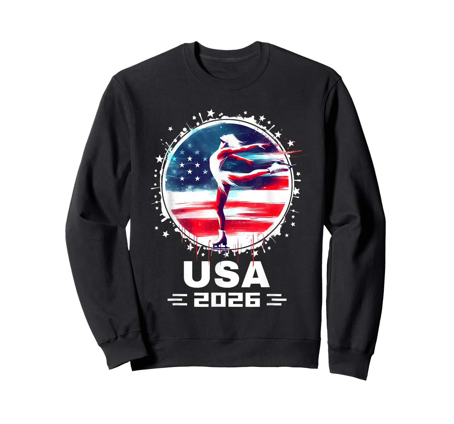USA Team 2026 Figure Skating Shirt American Figure Skating T-Shirt