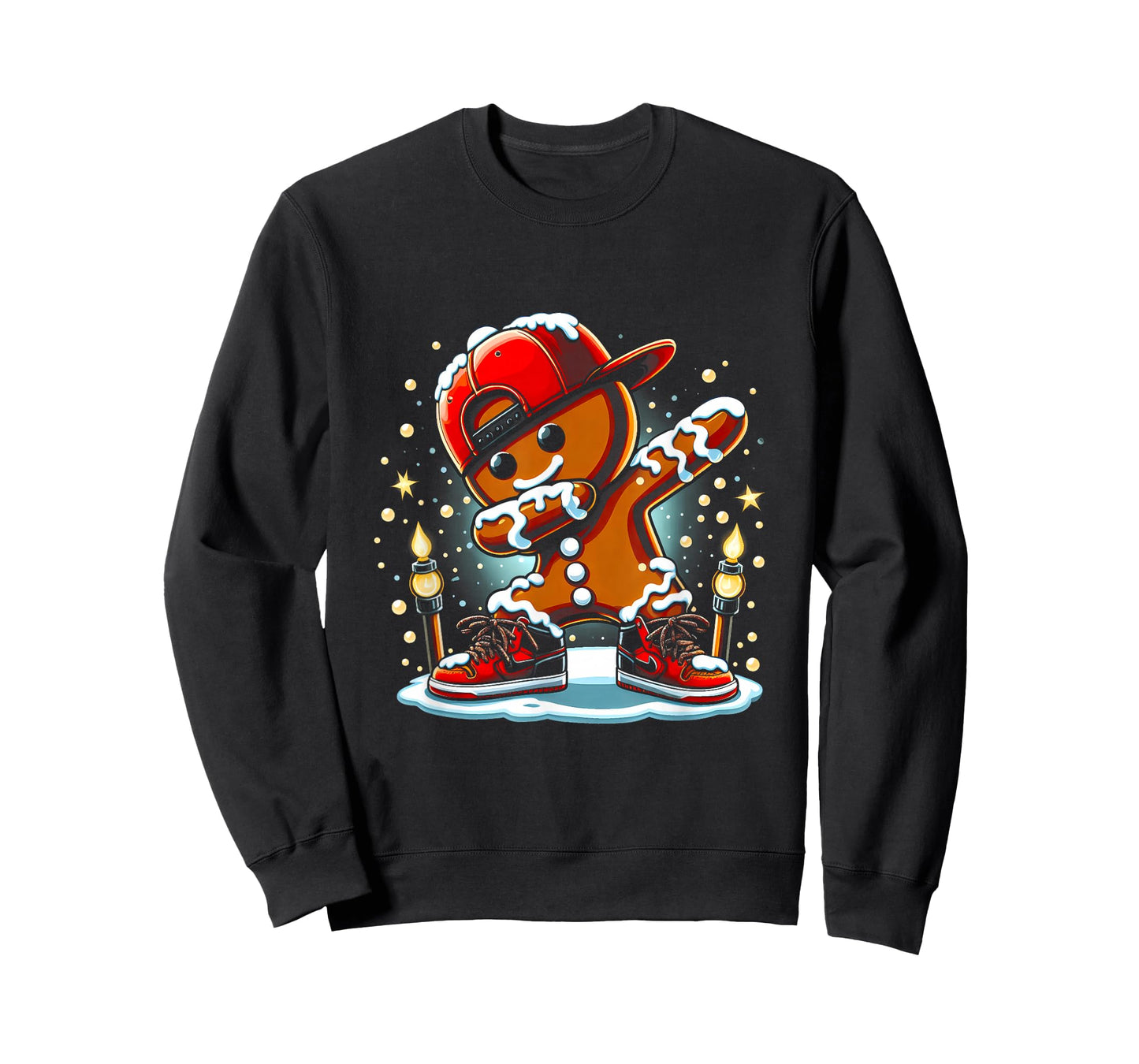 Cool Gingerbread Dabbing Funny Christmas Dab Dance Xmas T-Shirt