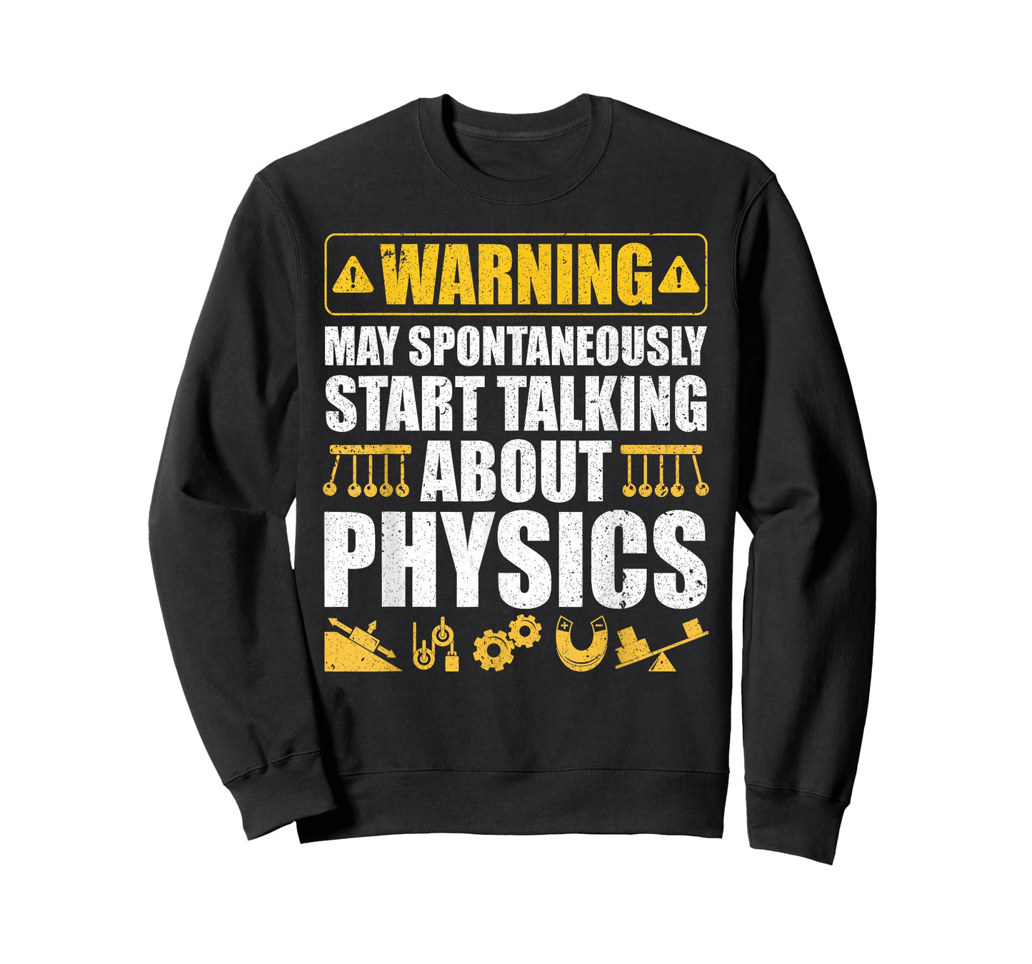 Cute Physics Art For Men Women Physics Teacher Geeky Science T-Shirt