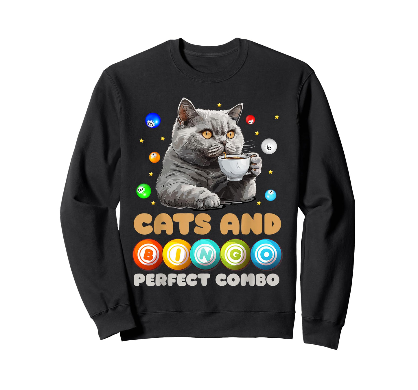 Bingo Player Cats and Bingo Perfect Combo Funny T-Shirt