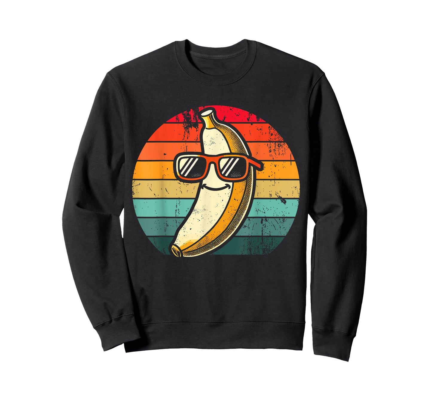 Retro Banana Novelty Men Women Kids Funny Banana T-Shirt