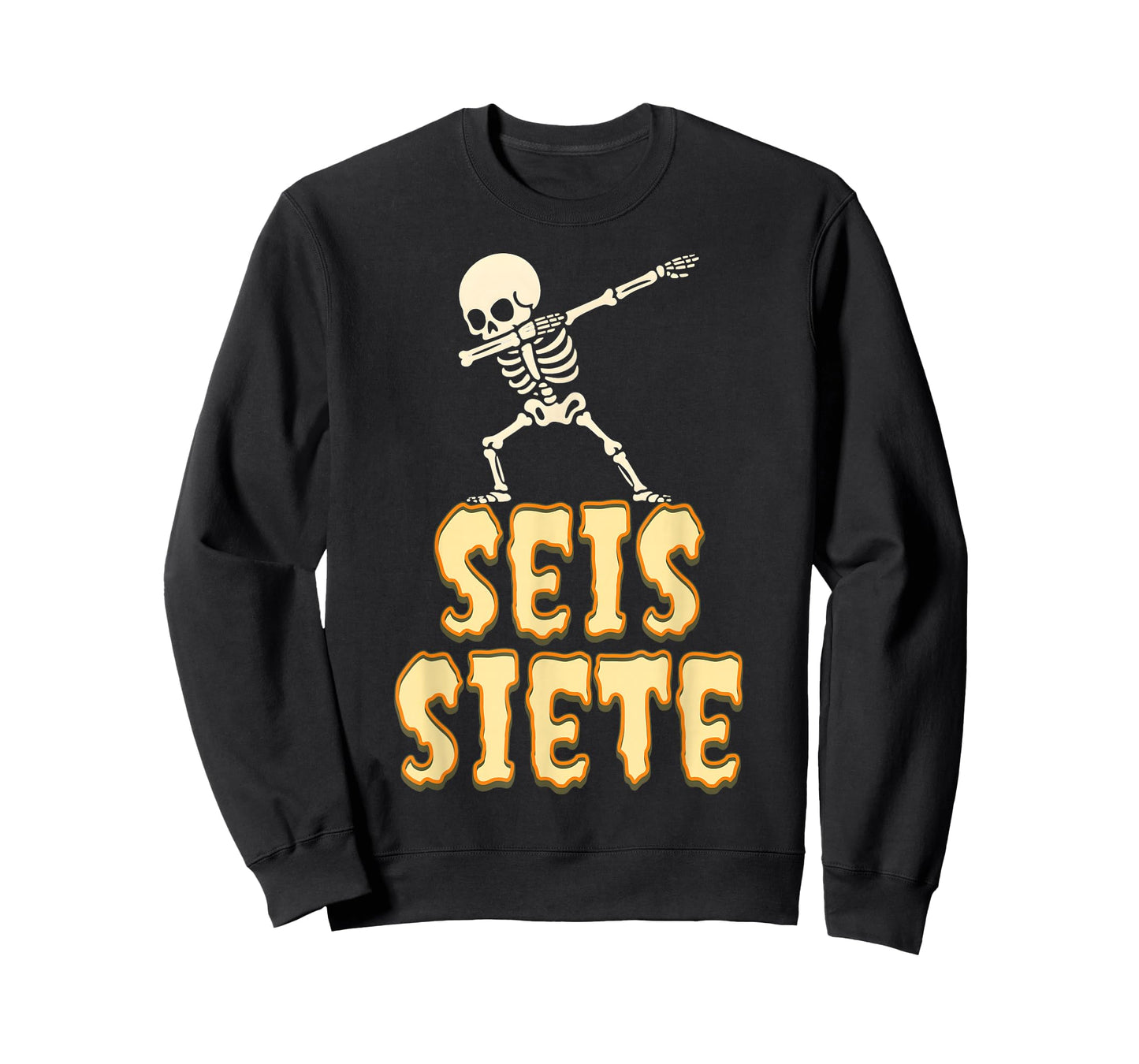 SEIS Siete Spanish Halloween 67 Boys Kids Six Seven Espanol T-Shirt