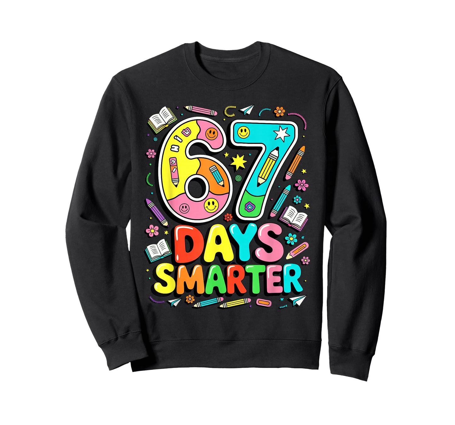 67 Days of School Funny Meme Teacher Student T-Shirt