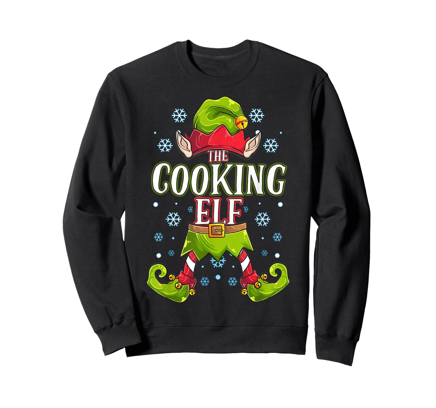 Cooking Elf Matching Family Group Christmas Party T-Shirt