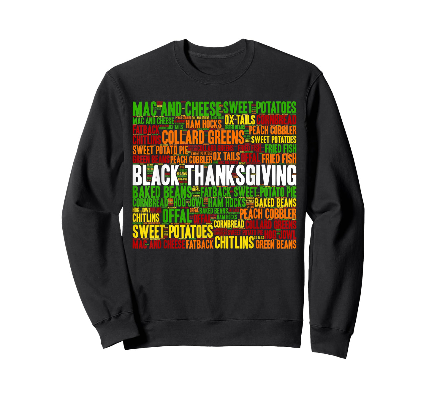 African American Thanksgiving Tradition Foods T-Shirt