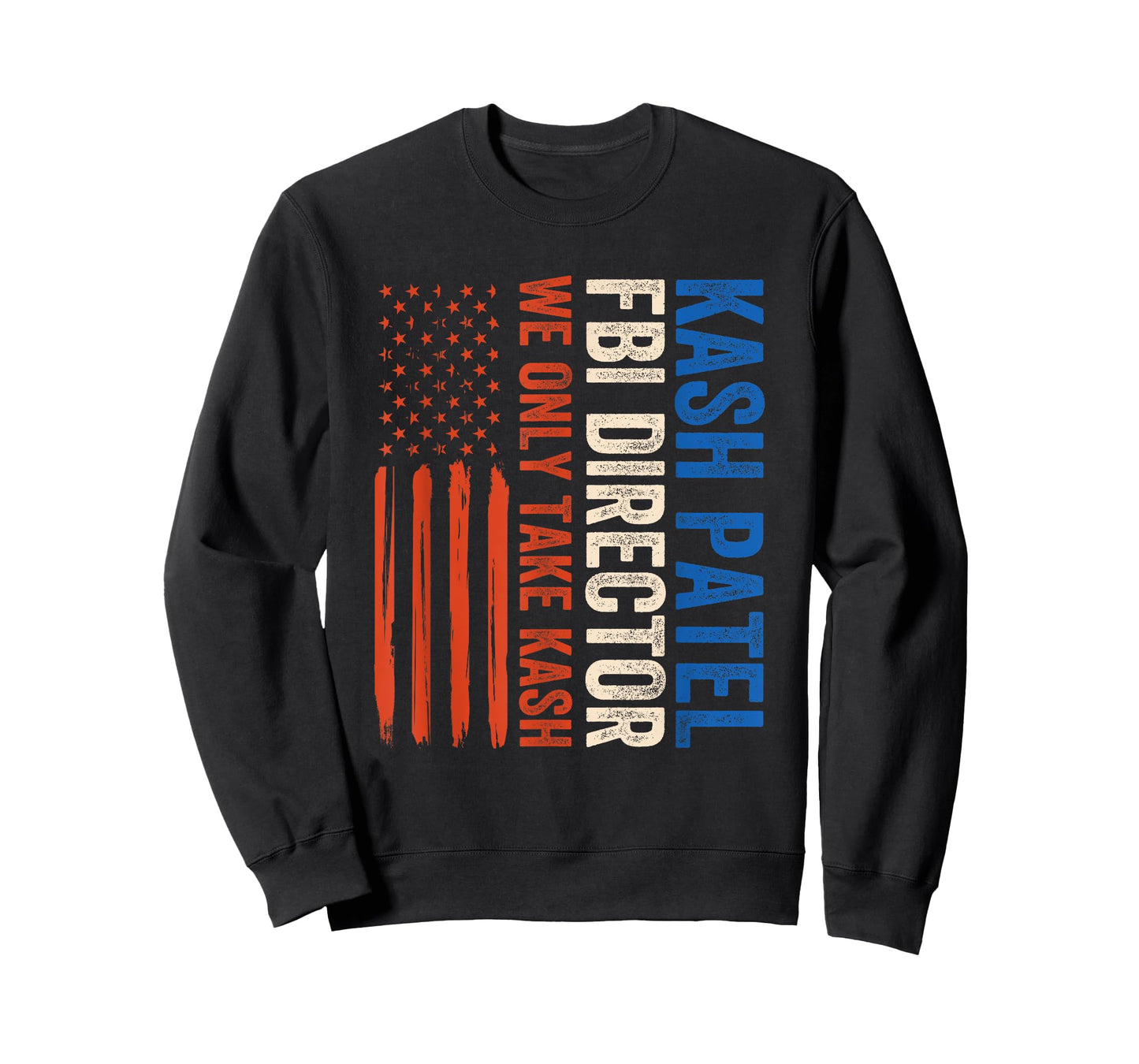 Vintage Kash Patel FBI Director American Flag T-Shirt