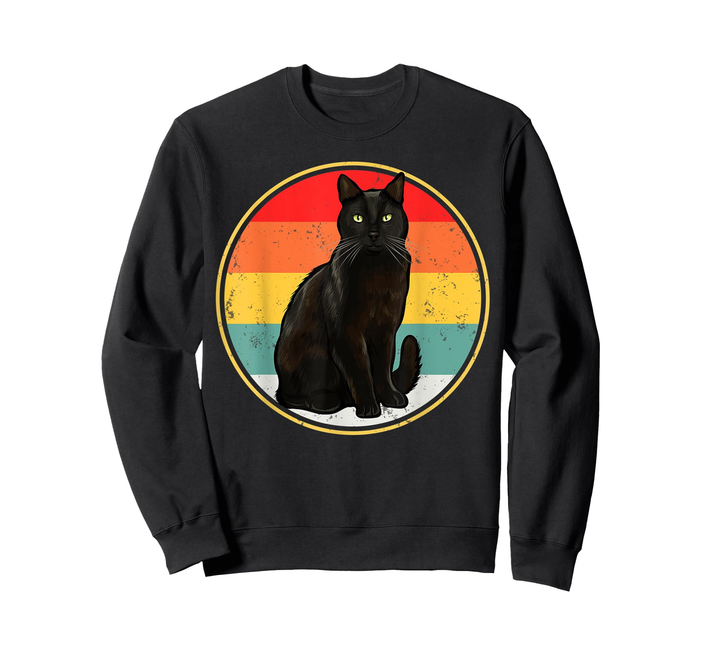 Funny Vintage Sunset Bombay Cat T-Shirt