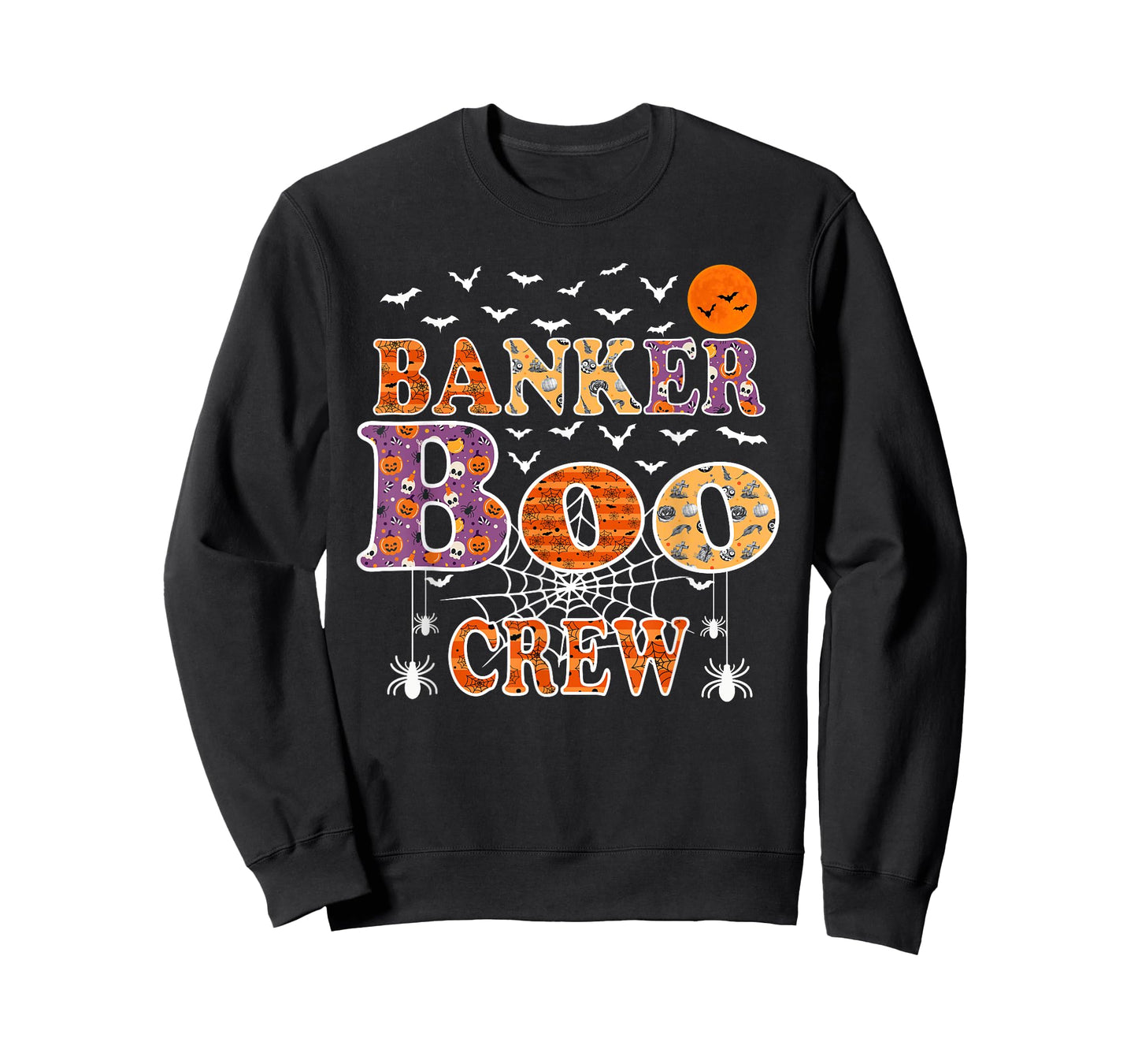 Banker Boo Crew Shirt Funny Halloween Costume T-Shirt