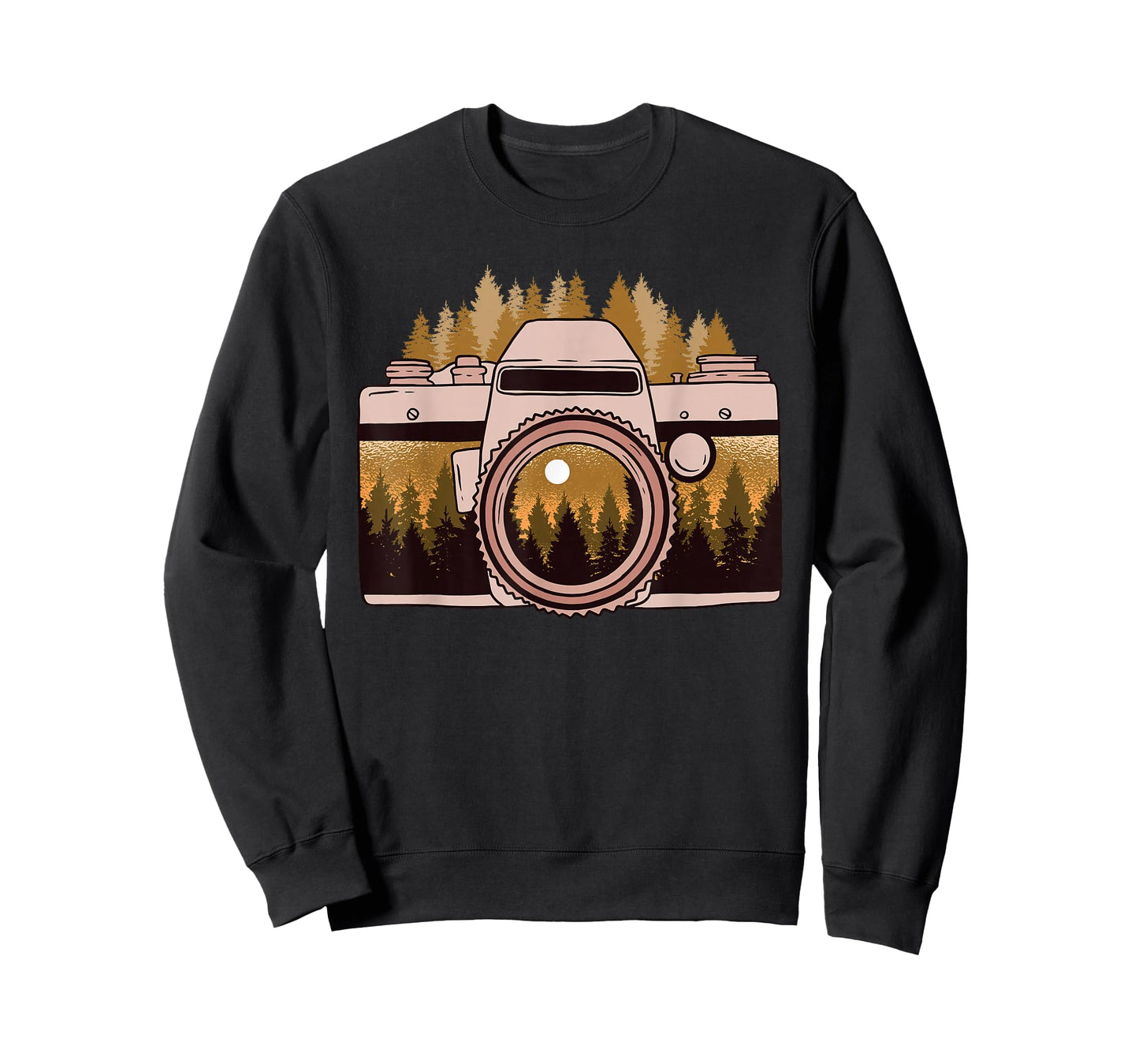 Camera Nature Photography Forest Photographer Gift T-Shirt